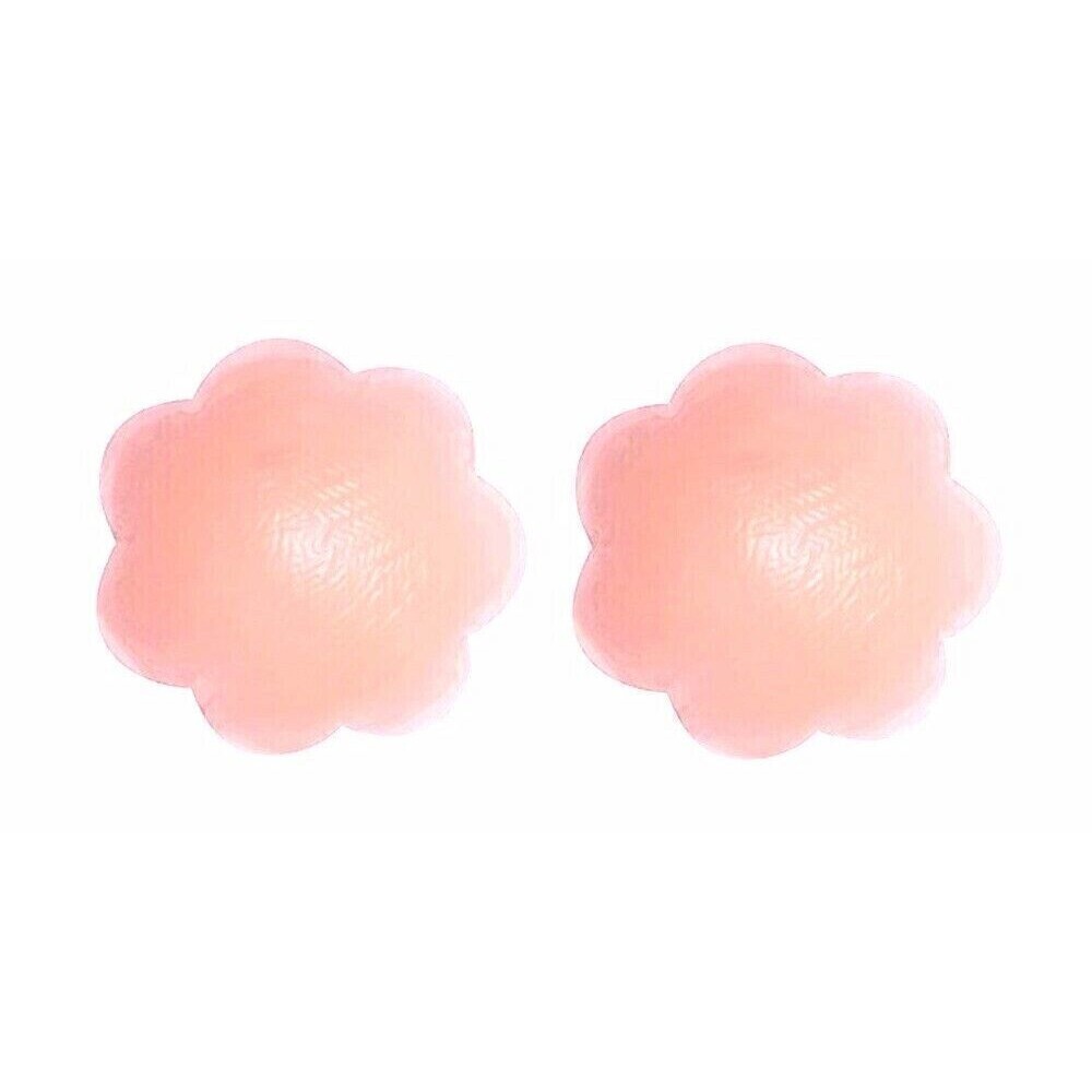 Silicone Pasties, Nipple Covers, Go Braless with Class, Reusable OS
